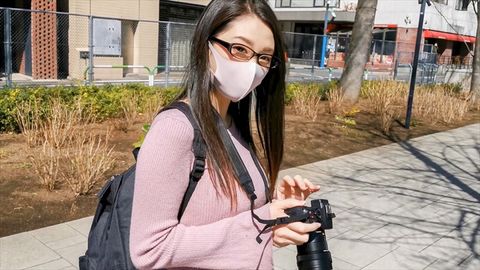 【クセ強女#010】神クビレ神乳地味*JD20歳 セフレのデカチンでパイパンマンコ崩壊寸前デカパイ馬鹿揺れ鬼突き孕ませ調教♡