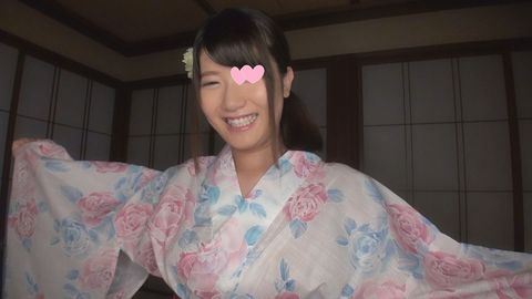 【美**×****】浴衣美女との旅館でのひと時♡【パイパン×日焼け跡】