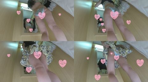 **vol.8 最強かわいい黒髪**巨乳の乳寄せたっぷりマムコはみ出し試着室