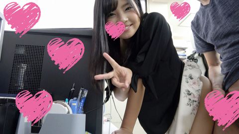 【素人動画】首元の日焼けが妙にエロいハメ撮りセックスが大好きな巨乳*