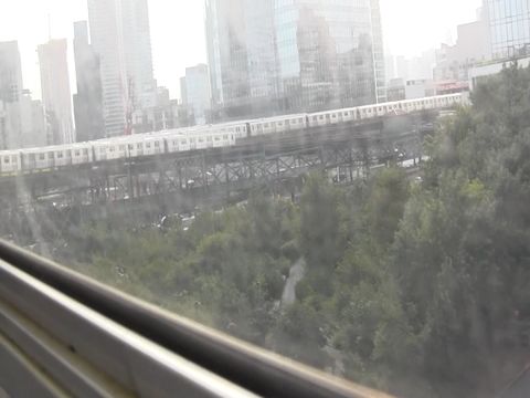 ニューヨークの電車の車窓から　其の１