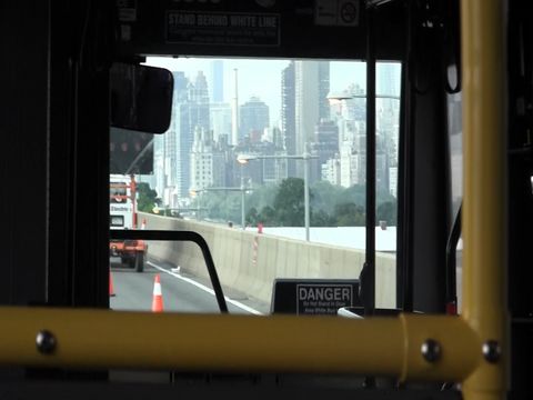ニューヨークのバスの車窓から　其の２