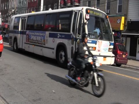 ニューヨークのバスの車窓から　其の２