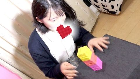 制服**のノーパンジェンガ大会02　羞恥ゼロ幻想世界映像（逆立ち罰ゲーム）
