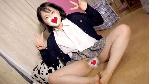 制服**のノーパンジェンガ大会02　羞恥ゼロ幻想世界映像（逆立ち罰ゲーム）
