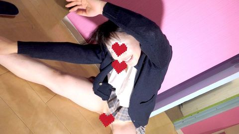 制服**のノーパンジェンガ大会02　羞恥ゼロ幻想世界映像（逆立ち罰ゲーム）