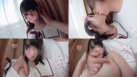 【個人撮影】制服美**とホテルで密会ハメ撮り♥