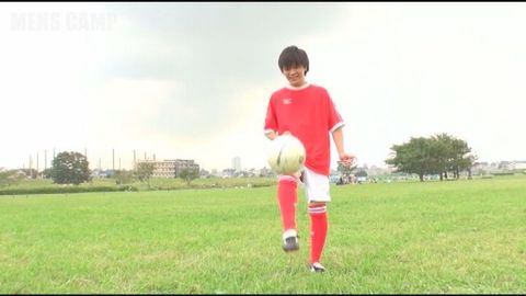 S高→T大 名門サッカー部FW剛脚アナルに初GOOOOOAL! ストライカー濠