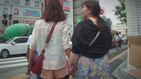 ネットで知り合った爆乳大好きガチリアル素人(19)と変態レズプレイ①