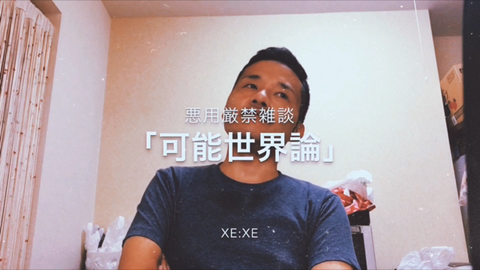 悪用厳禁雑談「可能世界論」