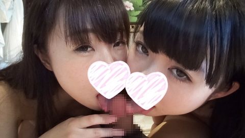 【個人撮影】No.030 みくちゃん＆りなちゃん★可愛い女子大生二人組。エロくて楽しいハーレムプレイは最高です★【完全顔出し】