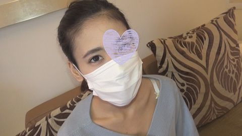 【個人撮影】はつね24歳　美形スレンダー敏感マンピク若妻に大量中出し