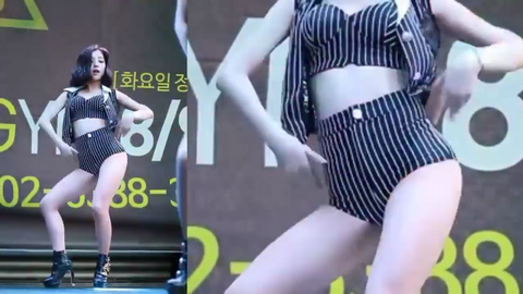 韓国Ｋポップアイドル美女たちの食い込んだ着衣にズームイン！お尻の割れ目、マンスジも分かっちゃいます!