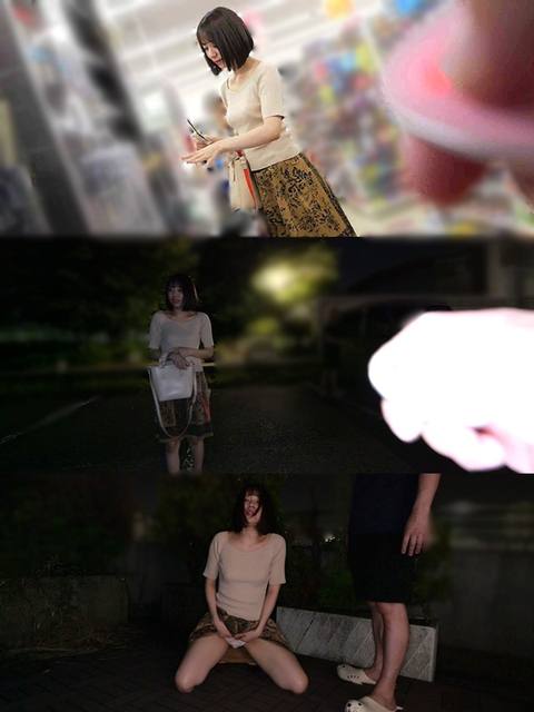 就活失敗続きのJDにリモバイ装着させて露出デート…羞恥で濡れたマ●コにチ●ポぶち込み3Ｐ＆青カンＳＥＸ