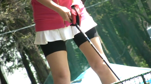 【****】山梨県某有名ゴルフ場　青姦スポット