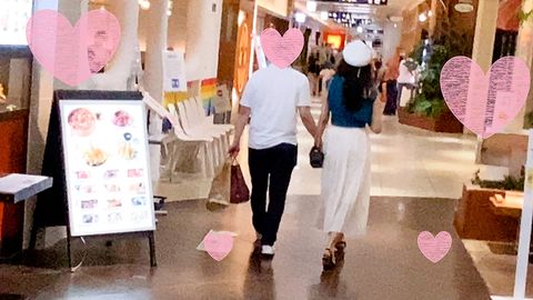 【ガチ浮気】性欲旺盛　23歳　新婚奥さん　旦那とのデート中に浮気を楽しむ！バレないように電話させて種付けに酔いしれるド淫乱痴女奥さん。荒々しい男に***るプレイが好き【個人撮影】