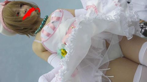 コスプレイヤー最前線23「魔法**の純白パンツ」