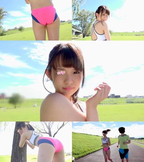 【陸上部×露出】陸上部の元気っ*は案外エロかった‼