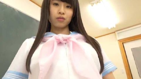 THNI-030　純系全開Ｈカップ　～19才・黒髪・バスト93cm～　皆川ましろ