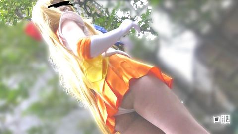 高画質　短時間だから格安　【セーラー戦士の白パンツ　金星編】