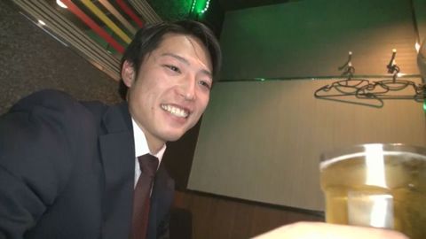 偶然にも撮れた！リーマンの潮噴きを激撮！
