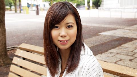 Tokyo247「ななこ」ちゃんはたれ目で瞳の大きい可愛い顔にモデルスタイルの巨乳のエステティシャン