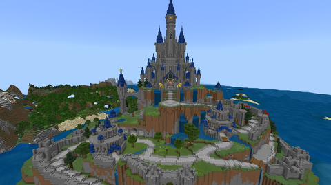 Minecraft 総合版(Android/iPhone/PC) 配布ワールド ゼルダの伝説 ブレスオブザワイルド