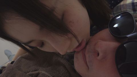 鼻炎の可愛い**の「くしゃん」を浴び、ドロドロの舌で鼻腔や顔面舐められ昇天！（完全オリジナル）