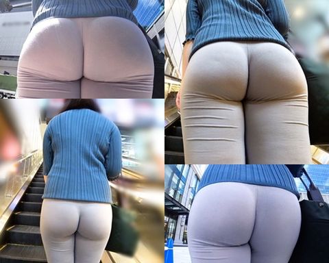 【デカ尻お*さんの街歩き】☆わがまま尻再び現る!!!
