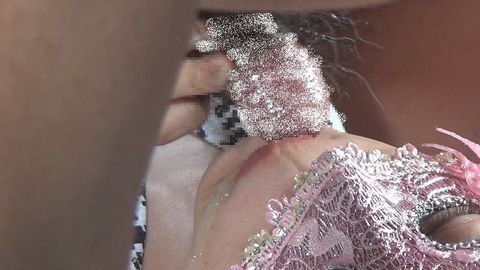 仮面の女＊理恵*『仕事帰りにカントン包茎ペニスを口淫口内射精』