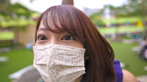 メス穴を謳歌するGcup巨乳**アナ系JD♥ミキちゃん(20)フェロモンむんむん極上えろボディ　お団*みたいに揺れる巨乳巨尻にチンポぶっ挿したら即メス声、痙攣