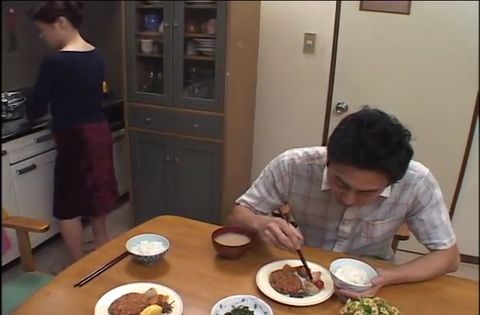 熟女の吸い付き