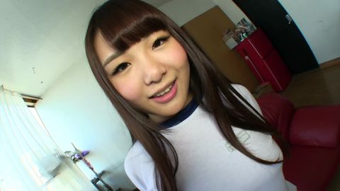 清純!!体操着★萌えっ*ちゃんの〜キレイおっぱいが、そそる尻コキ!!