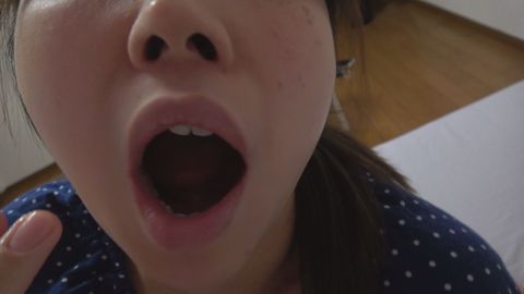 鼻炎の可愛い**の「くしゃん」を浴び、ドロドロの舌で鼻腔や顔面舐められ昇天！（完全オリジナル）