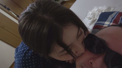 鼻炎の可愛い**の「くしゃん」を浴び、ドロドロの舌で鼻腔や顔面舐められ昇天！（完全オリジナル）