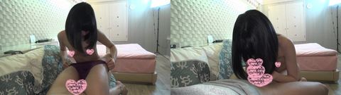 顔バレ危惧して顔をひた隠し！！かすかに漏れる喘ぎ声が気持ち良い証拠♥♥