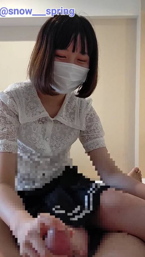 ドS**大生みゆちゃん（20）にガッツリ手こきされちゃいまた！！！