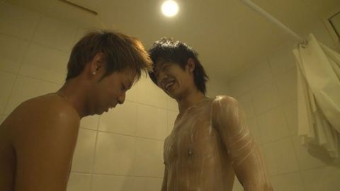 光輝×創 体毛薄いイマドキのスリムボディ同士が夜景をバックにホテルで濃厚アナルセックス！！