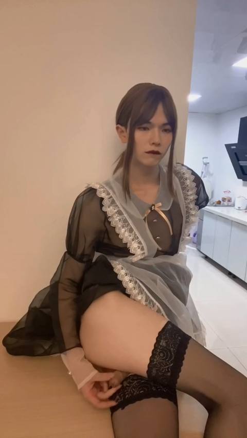女装の素人自撮り動画0109