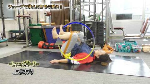ﾁｭｰﾌﾞで覚える背骨の動きⅠ(Y211031UP)