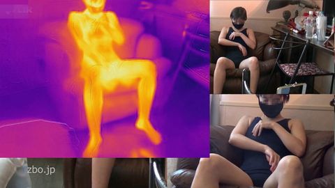 赤外線サーモグラフィーカメラでスクール水着姿を撮影したら透けるのか＆オナニーすると熱くなるのか？