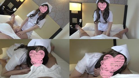 【S級顔出し】**美人看護師がナース姿で院内のイケナイ淫乱妄想❤️美顔で患者の肉棒吸引❤️アヘ顔で逝きまくり❤️肉棒注射で膣奥イカセ❤️*宮孕ませ相当の大量中出し❤️