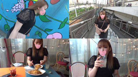 ♥自慢のお尻101cm♥ドスケベボディの美人OL再登場♥外デートからのホテルでいちゃいちゃラブラブ中出しSEX♥【個人撮影】
