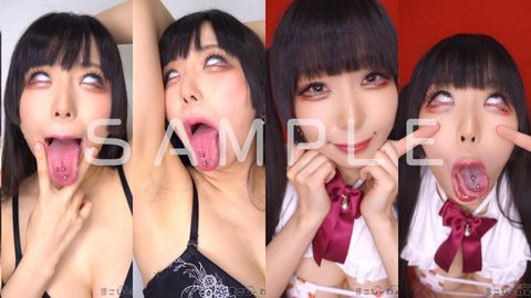 アヘ顔見せつけ・アヘ顔キス耐久27分