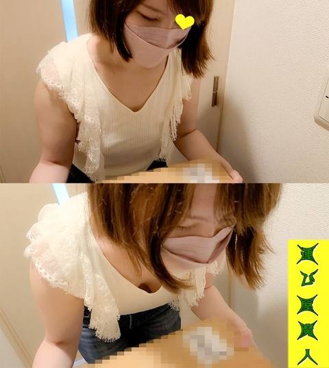 【胸チラ】配達先で出会った美人妻の胸元。肥大化した乳房Vol.37
