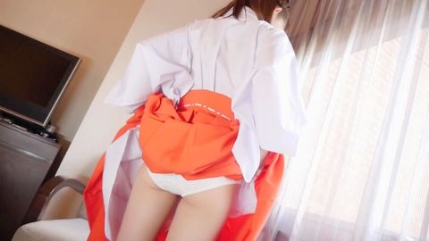 【美**】巫女さんを昇天させてみました♡【コスプレ】