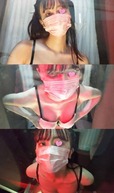 【**見学観賞会】ぴえん系なエロカワいいMちゃんの初出勤。食い込みパンティから陰毛はみ出しちゃってます♡