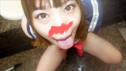 【ごっくん】ブルマ姿のセーラー美女がシャワー中に乱入！フェラ抜きからのごっくん...