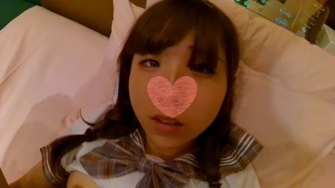 【素人個撮】限界オタクが○リ顔美乳ひっさげて糸引きフェラ！あまりの快楽にあえなく撃沈！【セーラーコス】