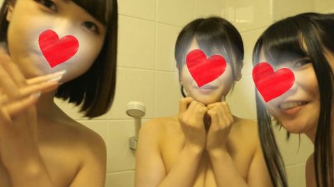 合宿お風呂　3人